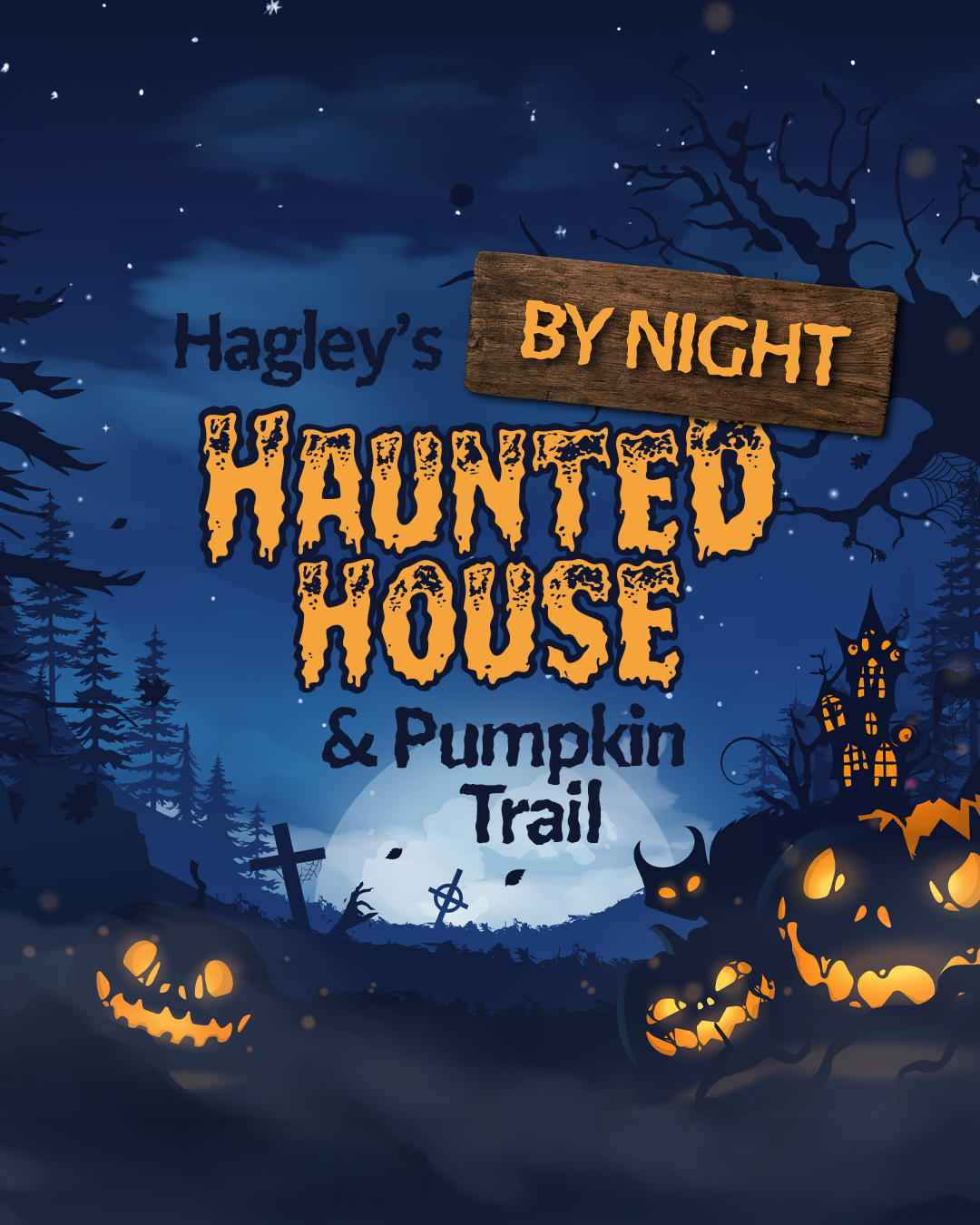 West Hagley: Haunted House by Night 2024