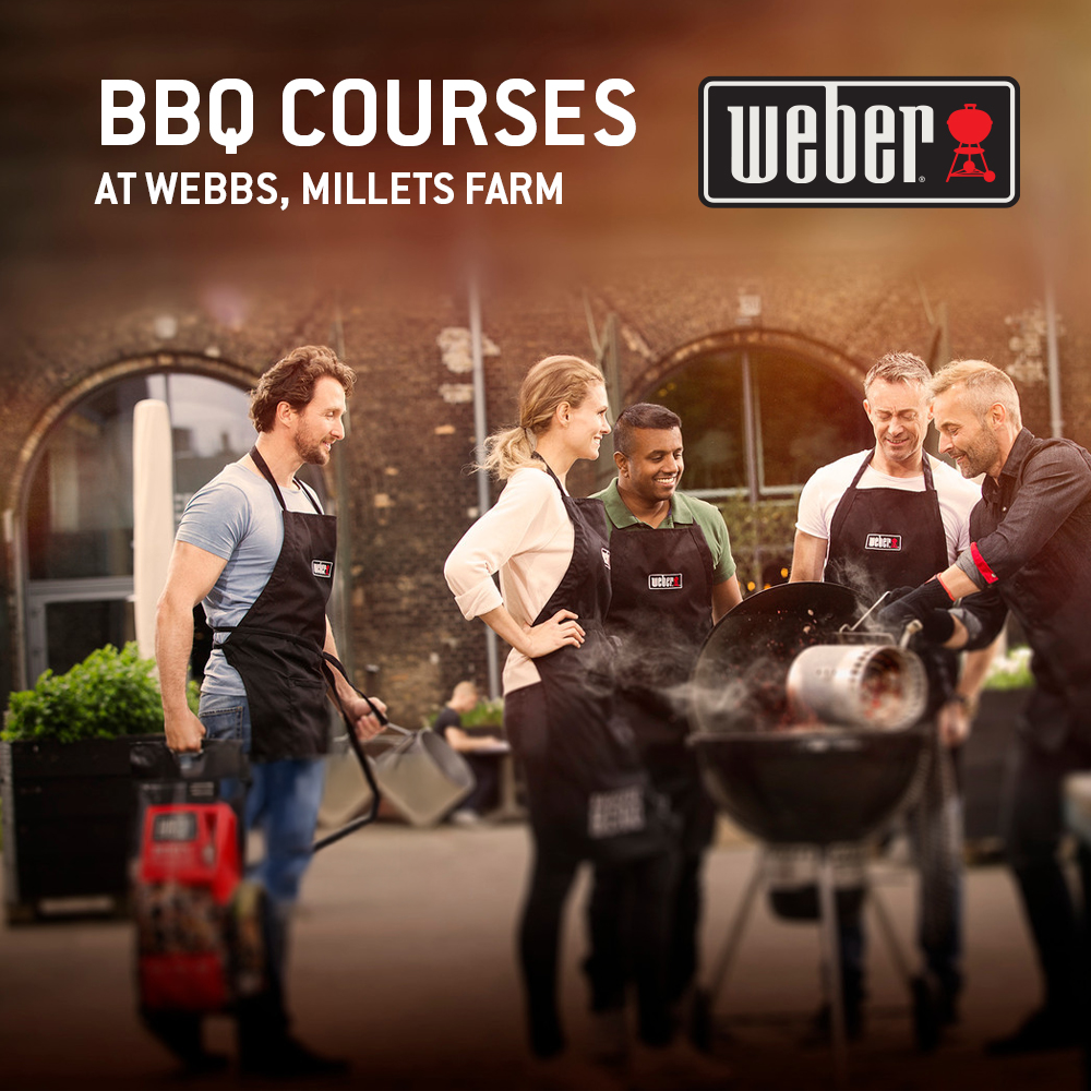 Millets Farm: Weber Barbecue School Cookery Courses 2025